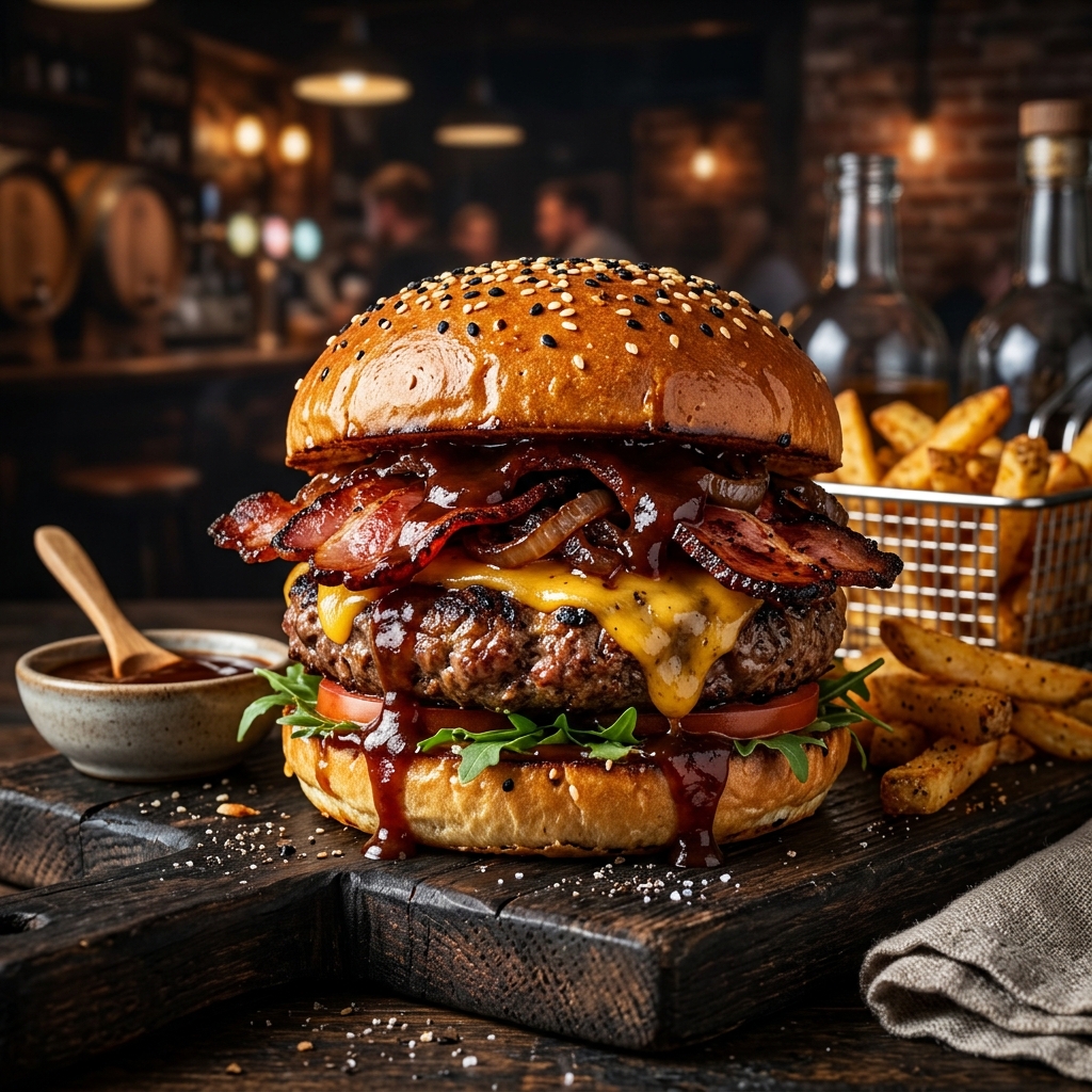 Smoky BBQ Bacon Burger